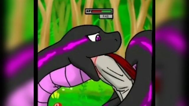 Pokemon-vore змея.