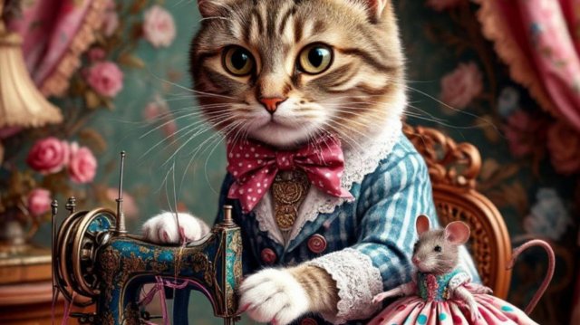 Кот Кутюрье..#сказкидетям
#сказкидлядошкольников
#чудесныймир#мухаделовуха