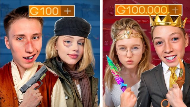 БОГАТЫЕ vs БЕДНЫЕ В STANDOFF 2