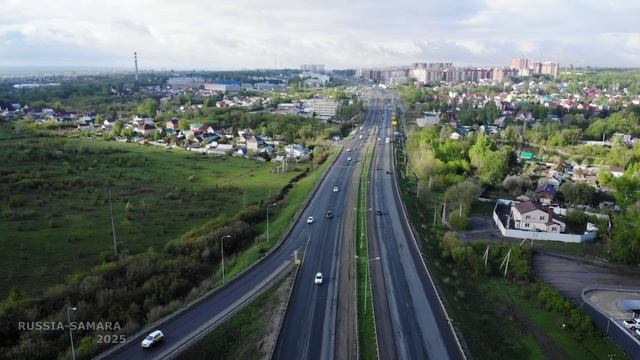Продолжается сборка надземного перехода на 23 км Московского шоссе / город Самара / пос. Мехзавод