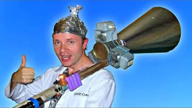 ✅Самодельная МАГНЕТРОННАЯ ПУШКА из микроволновки и электрошокера