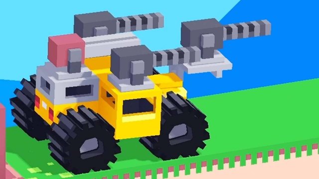 Эволюция боевых машинок в Fancade !