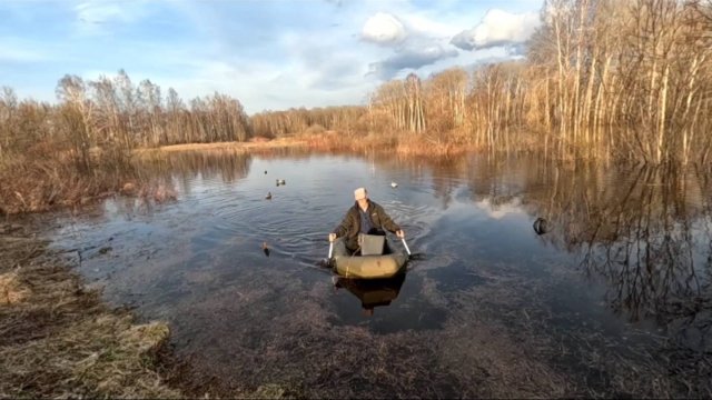 Охота на уток. Май 25 года.
