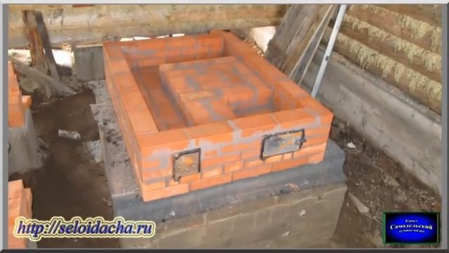 Кладка печей из кирпича своими руками видеоурок ч 1 К?