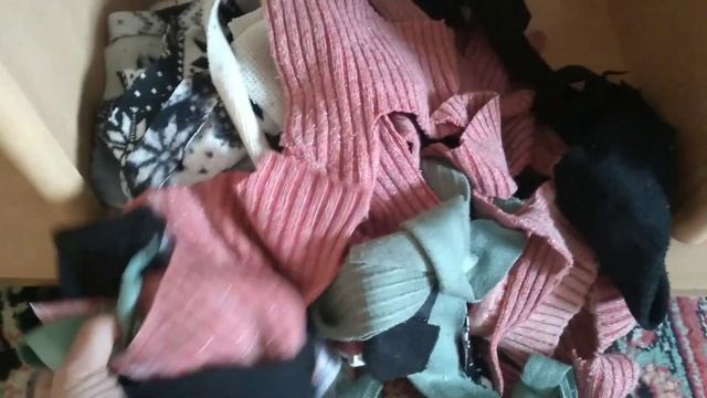 ПЛЕД из старых  СВИТЕРОВ