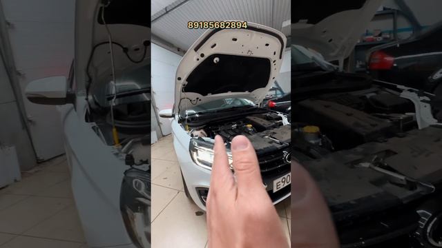 Замена диодов штатных led фар led фар Lada Vesta ng