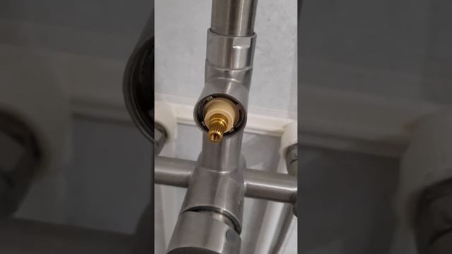 ремонт/замена переключателя смесителя тропического д