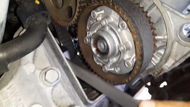 Замена ГБЦ после обрыва ремня ГРМ. Skoda Rapid 1.6 CWVA. ч2.