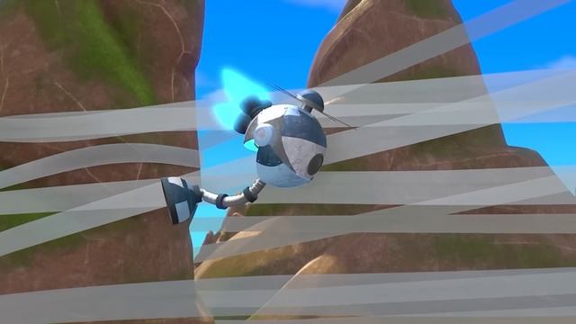 Вспыш и чудо-машинки | Вспыш использует СИЛУ РОБОТА в с