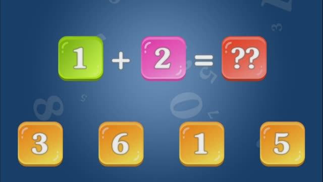 Развитие детей. Учим сложение чисел. Игры. Мультики. Дети. Обучающие и развивающие игры.