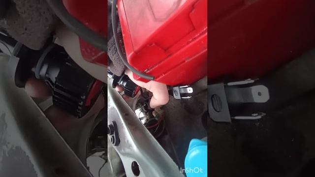 установка #LED ламп на #ланос