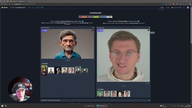 Оживление статичного фото - анимация эмоций