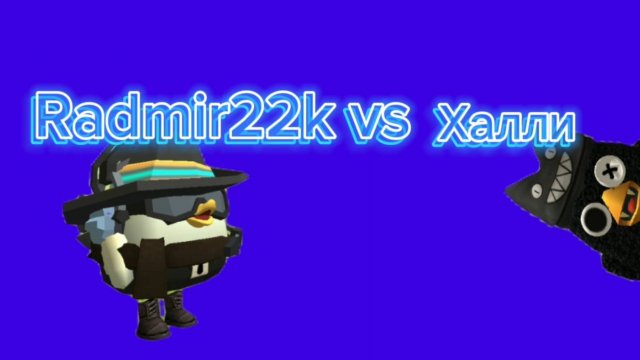 Radmir22k vs Халли