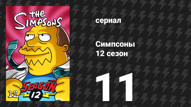 Симпсоны 12 сезон 11 серия «Самый худший эпизод» (мультсериал, 2000)