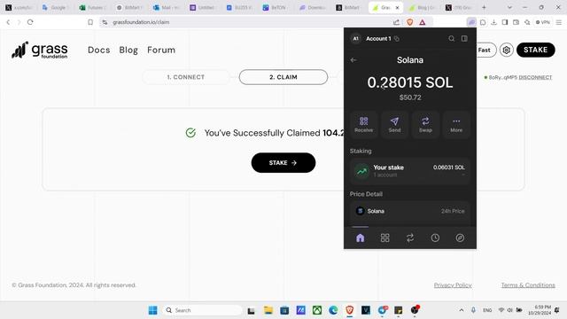 Токен Grass: Как продать и застейкать Grass