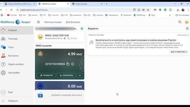 вывод вебмани, Как вывести WebMoney на карту
