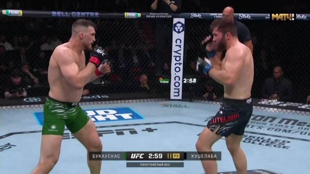 Модестас Букаускас победил Иона Куцелабу (видео). UFC 315