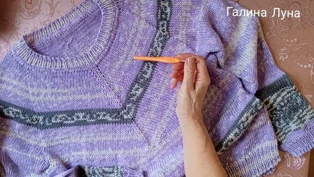 Джемпер-чайка спицами, как вязала,какая пряжа и расход пряжи