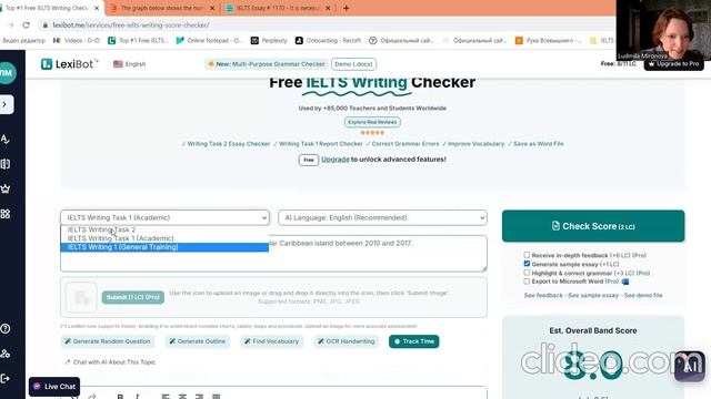 Testing LexiBot IELTS Writing Checker / Доверять или не доверять?