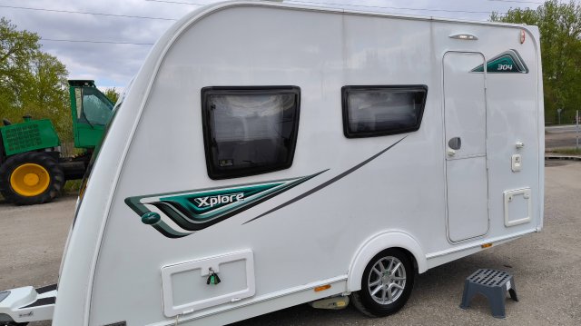 Современный автодом-турист,малыш-крепыш Elddis Xplore 2017 года на 3-4 места с мувером.Огонёк!!!