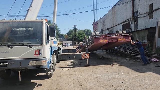 Трал FAYMONVILLE ремонт и восстановление поворотных осей