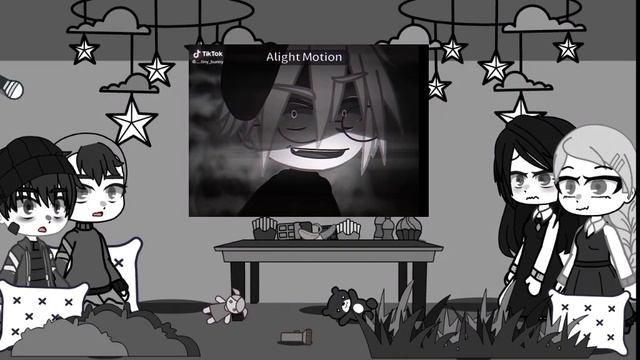 Реакция персонажей зайчика на Антона (P.s. это моя перва