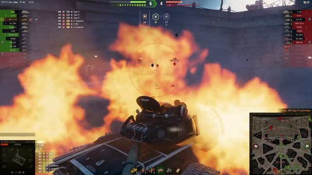 [Fermani wot] * WZ-111 model 5A Когда нет хп, танков еще куча! Вот что сделал 3х отметочный технарь