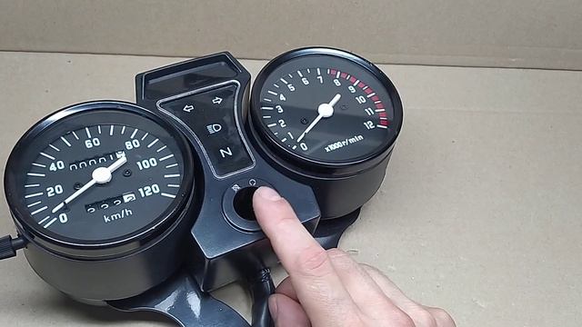 Панель приборов мопеда Альфа Дельта 120км/ч (спидометр ?