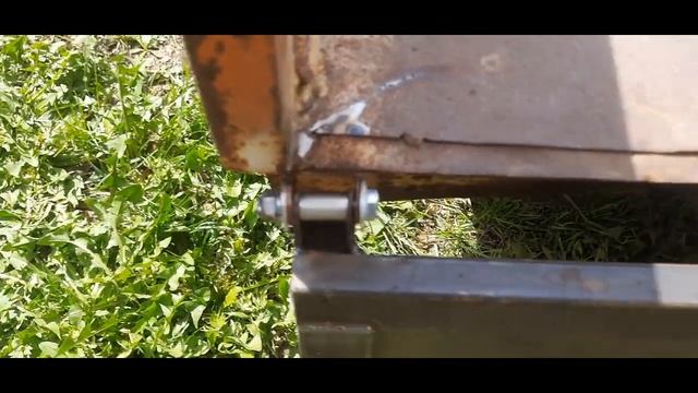 Задний борт для прицепа мотоблока