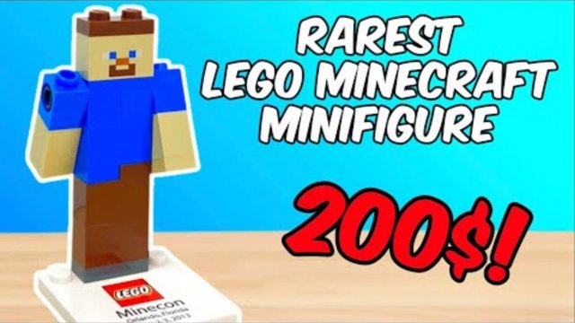 Я купил самую редкую минифигурку LEGO Minecraft!