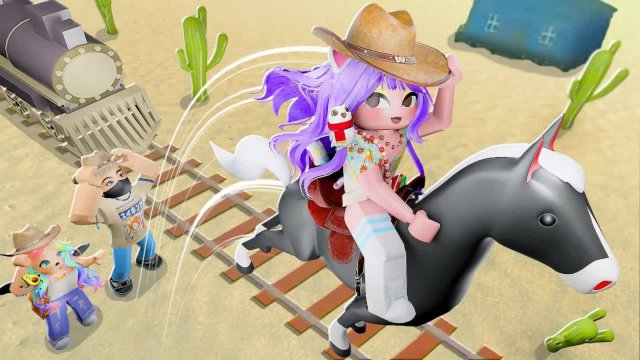 УЧИМСЯ ЛЕТАТЬ НА КОНЯХ В МЁРТВЫХ РЕЛЬСАХ! Roblox Dead Rails
