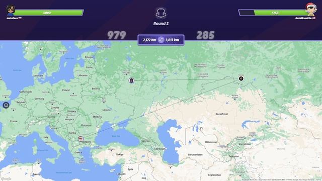 Угадываю страны в игре GeoGuessr часть 1