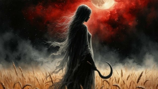 Полуденица, злой дух полей. Песня на стихи Андрея Жукова. Вокал и музыка ai.