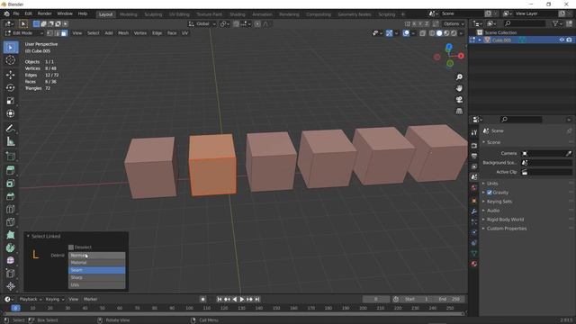 Как объединить или разделить объекты в Blender.