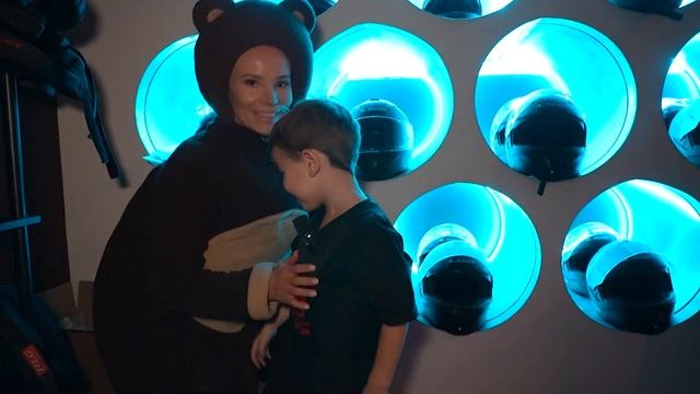 Синий Трактор | Дядя Федор и Медведь в Тимати картинг