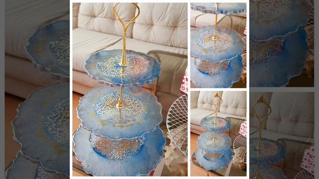 Трехъярусная подставка - фруктовница/конфетница