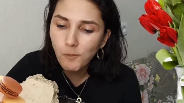 Влог Марта Рива песочное печенье с пастой.