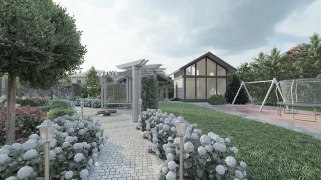 Проект сада. Ландшафтный дизайн