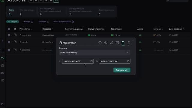 Инструкция по мобильной платформе IPTRONIC Software: S-Mob-10D