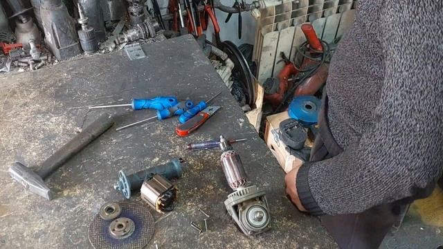 ремонт Балгарка Алтека 125 замена подшипника зделои са?