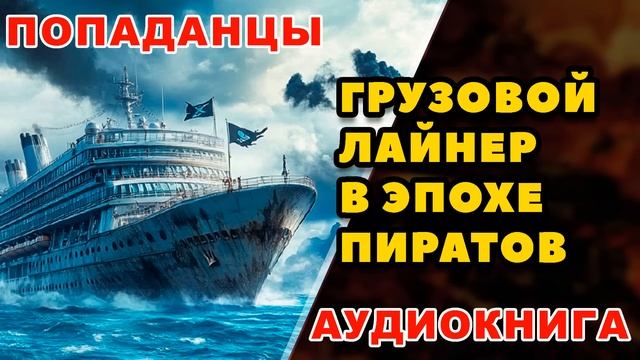 Аудиокнига ПОПАДАНЦЫ: ГРУЗОВОЙ ЛАЙНЕР В ЭПОХЕ ПИРАТОВ
