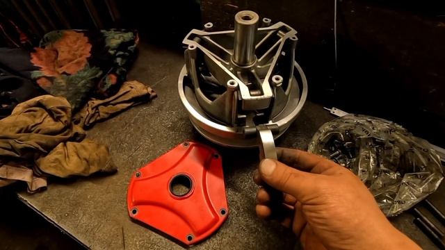 Вариатор -  Сафари от мотобуксировщика, ремонт, устран?