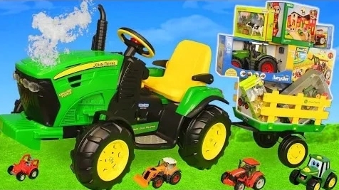 Песенка про ТРАКТОРА  | Песенка про машинки | Мультики про машинки
