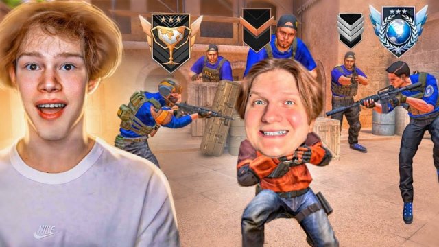 ВЕЛЯ ПРОТИВ БОТОВ СО ЗВАНИЕМ В STANDOFF 2