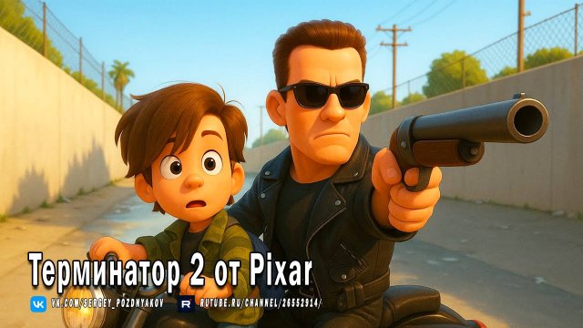 Терминатор 2 от Pixar - Terminator