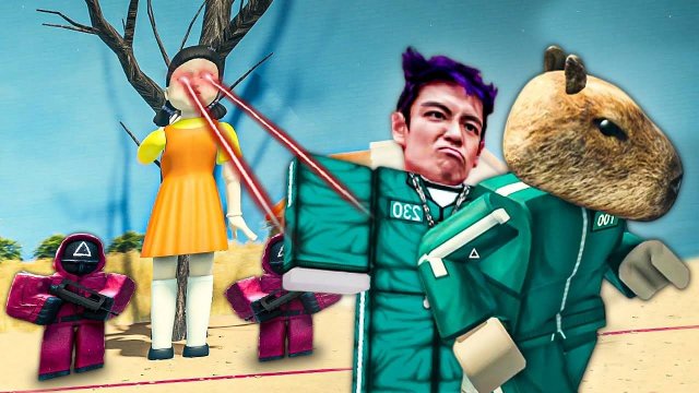 СБЕЖАЛ ОТ ЗЛОГО КАЛЬМАРА в ИГРЕ КАЛЬМАРА 2 во ВСЕХ ПОПУЛЯРНЫХ ПЛЕЙСАХ - Roblox