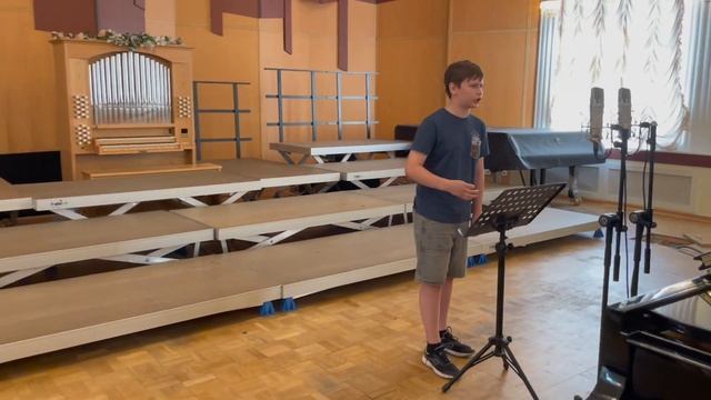"Два брата" В.Гаврилин/В.Максимов. Исполняет Алексей Розов (13 лет)