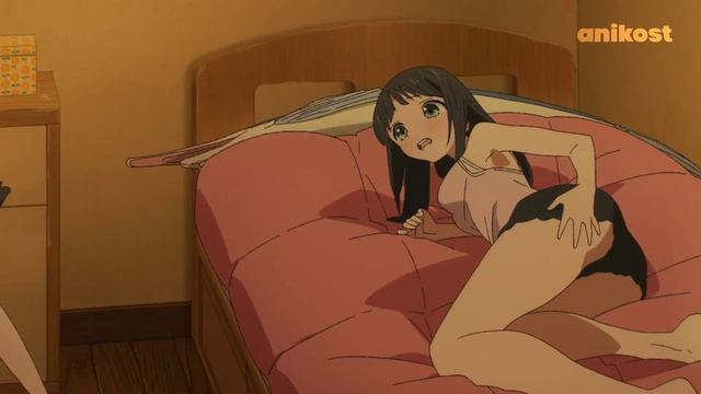 мелкая дала по жопе Тянке #anime #аниме #тянка