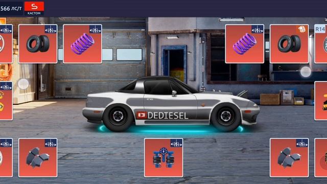 S SWAP | Двигатель Pagani Zonda | Настройки в одиночный ТОП! #dragra