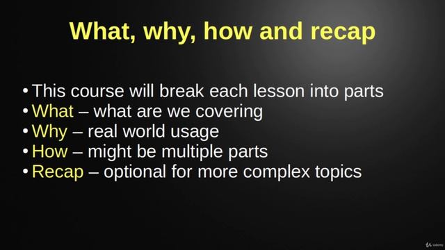 11. What, why, how, recap